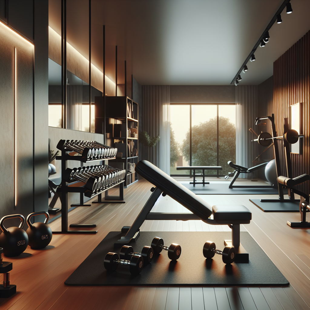 Design dit drømme-hjemmegym: Nøglen til succes med træningsbænke og håndvægte